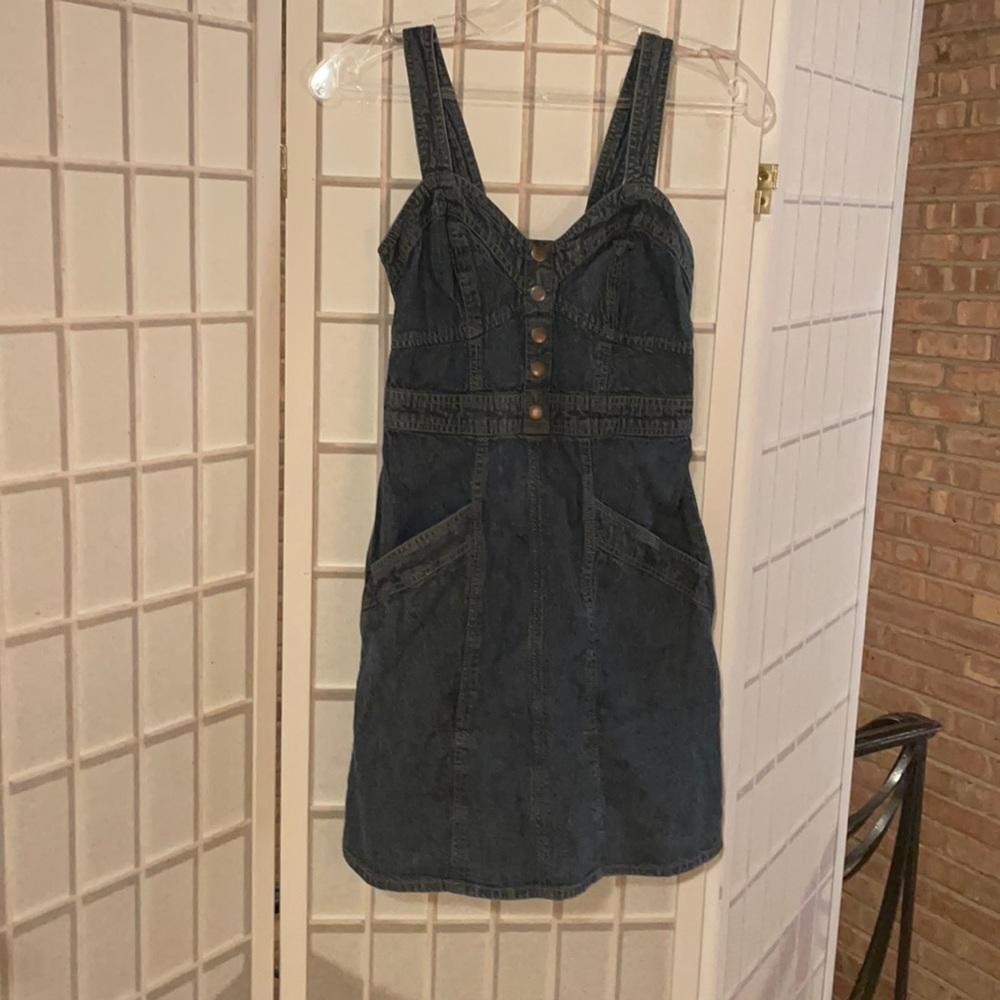 100% Cotton Like-New Denim Dress!